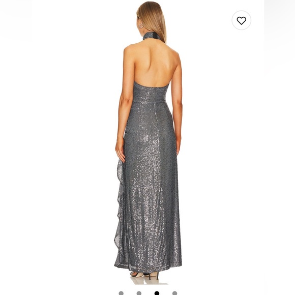 Silver NBD sequin dress - Picture 2 of 5